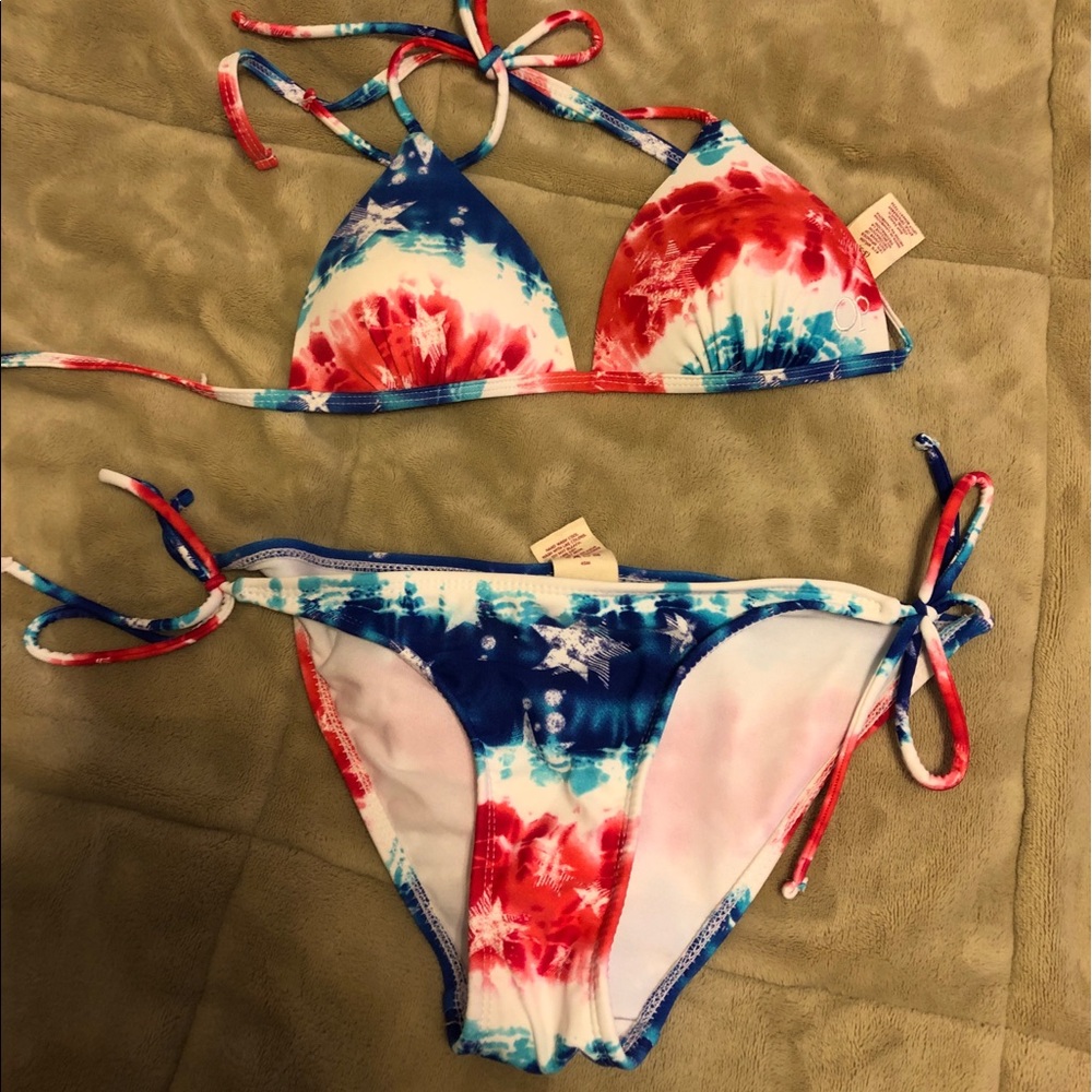 American flag bikini